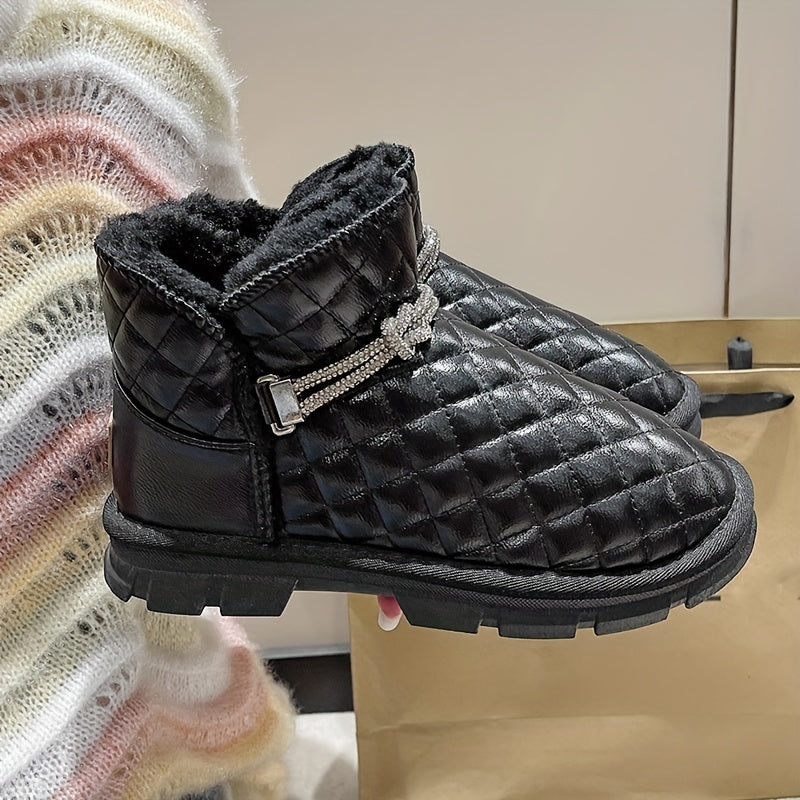 Women's Non slip Thickened Snow Boots Outdoor Warm Boots Shoes