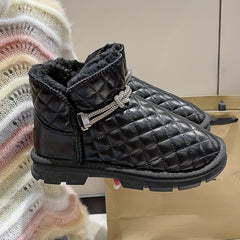 Women's Non slip Thickened Snow Boots Outdoor Warm Boots Shoes