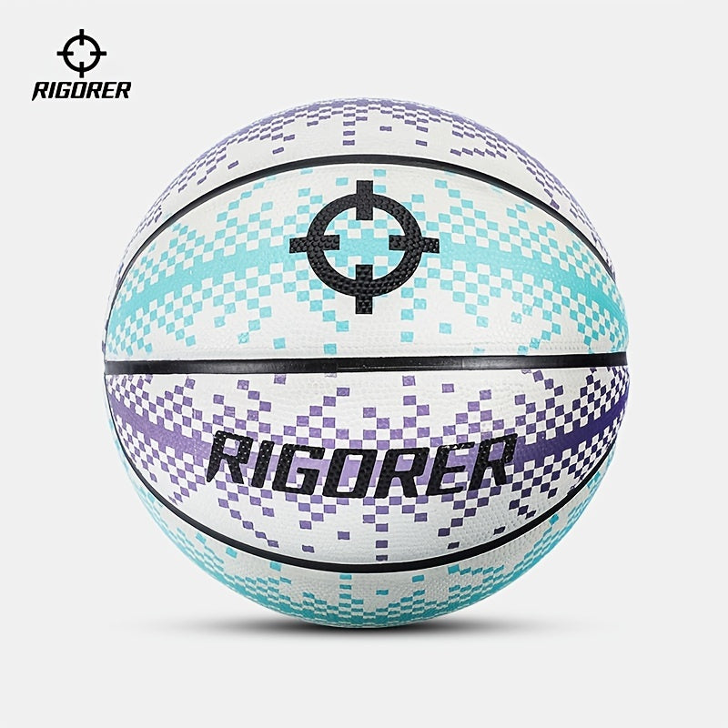 RIGORER No 7 Basketball Durable Rubber Training Ball