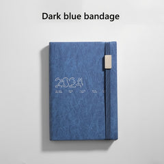 A5 Strap Notebook for Time Management and Planning