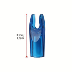 12pcs DIY Arrow Nock For 0.244in 6.2mm ID Shaft Archery Accessory