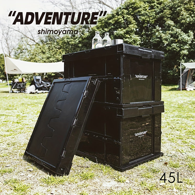 Large Capacity Folding Camping Box with Lid