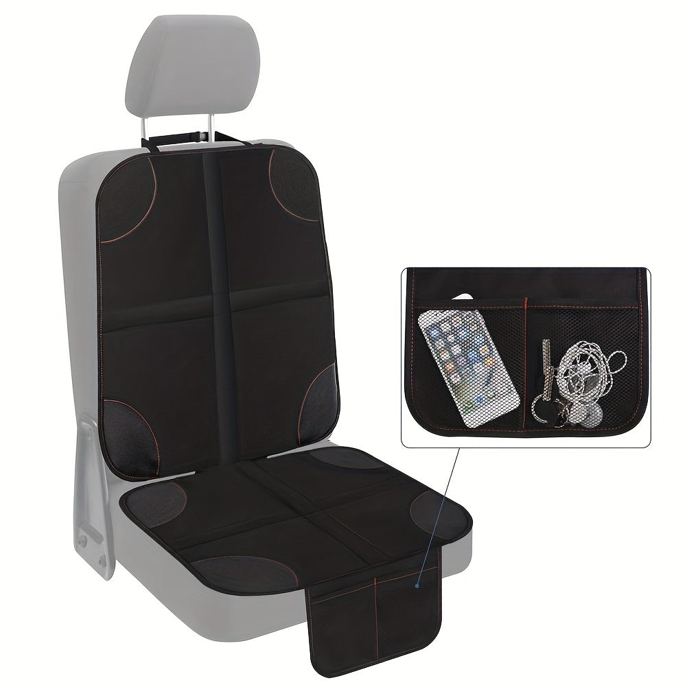 Car Seat Protector PU Leather Non Slip Backing Waterproof
