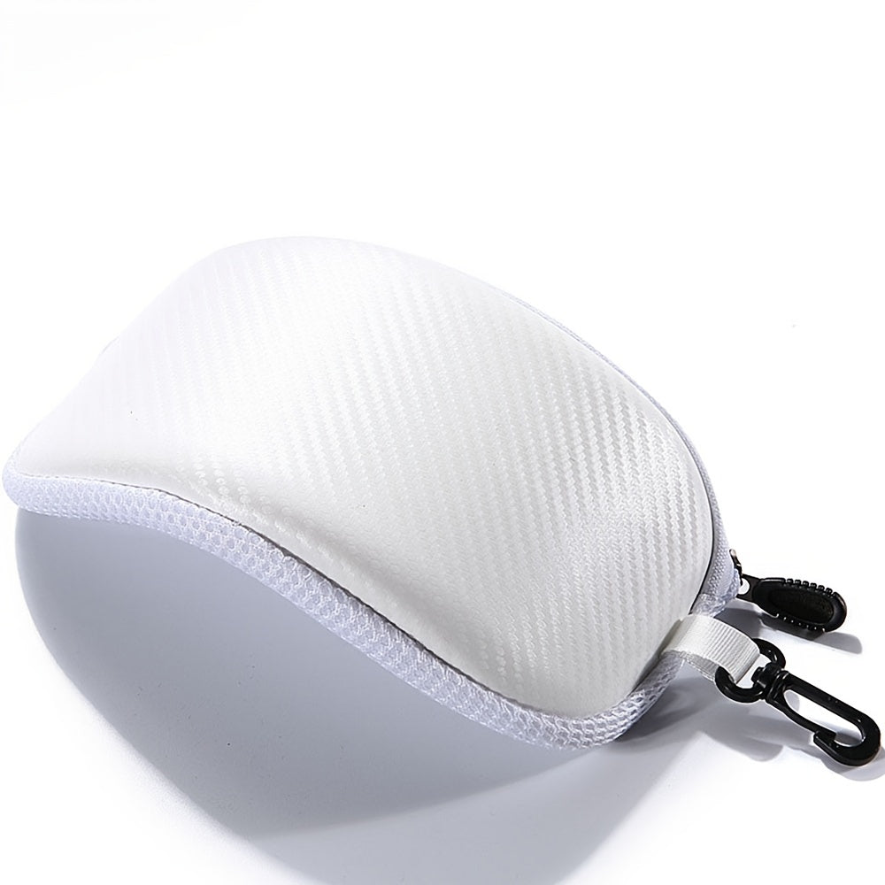 Skiing Snowboard Glasses Storage Box Zipper Hard Case Portable
