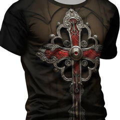 3D Print Men's Graphic T-shirt for Summer