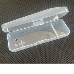 Clear Universal Shaver Storage Box for Men - Eco Friendly