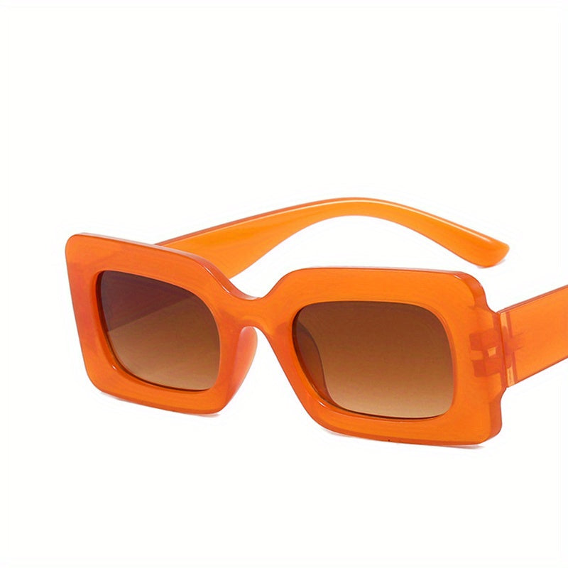 Y2K Rectangle Sunglasses Anti Glare UV400