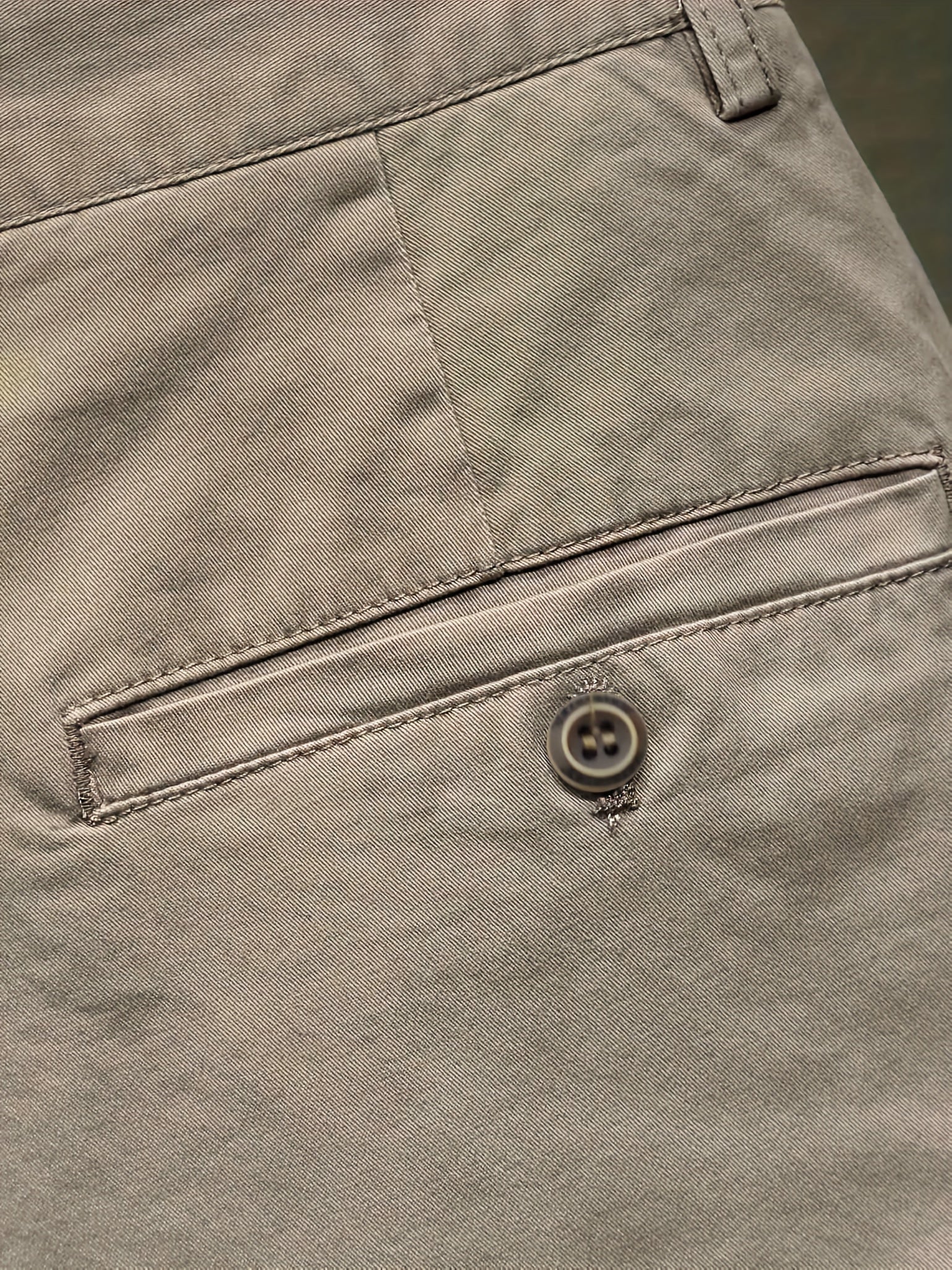 Men's Casual Cargo Shorts with Button Pockets
