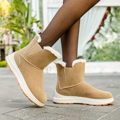 Women's Snow Boots Winter Warm Non-Slip Shoes
