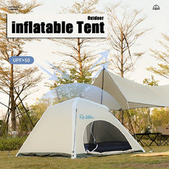 Outdoor Inflatable Tent Waterproof Sunscreen Portable Folding Tent