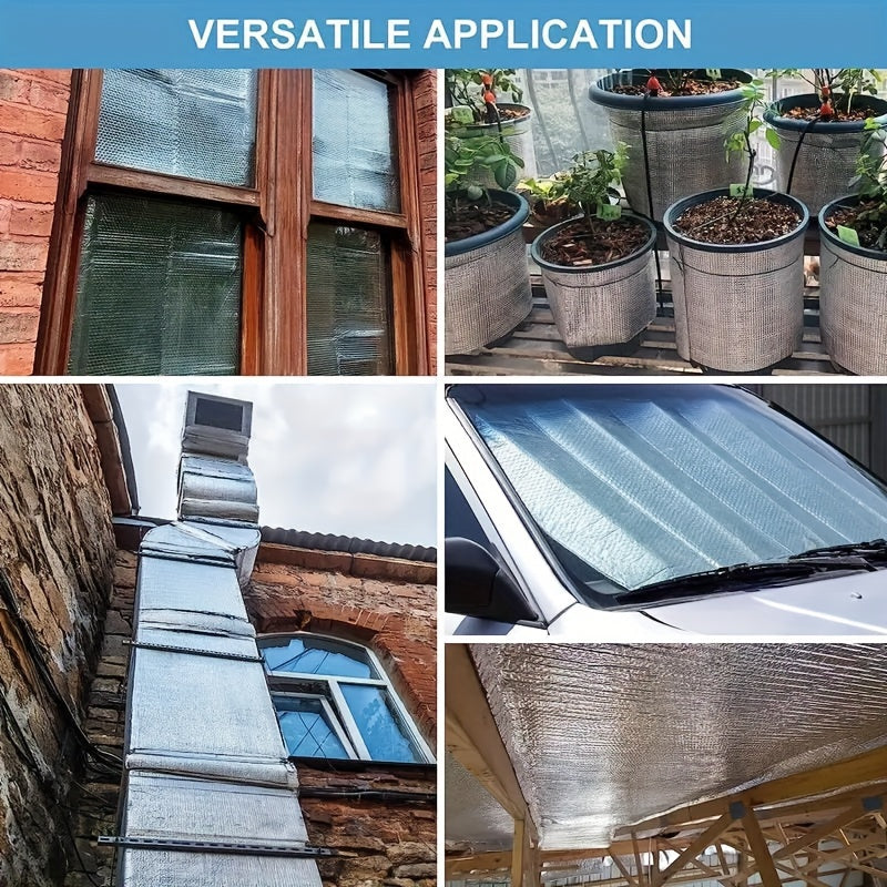 Double Layer Reflective Bubble Insulation Board - Window Insulation