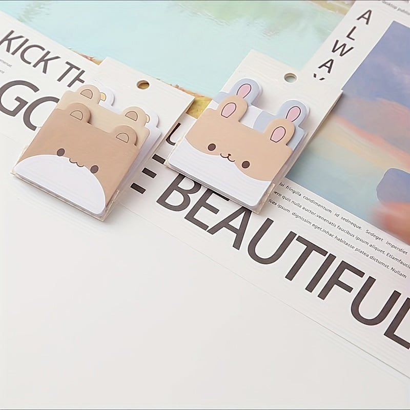 45 Sheets Cartoon Animal Sticky Notes