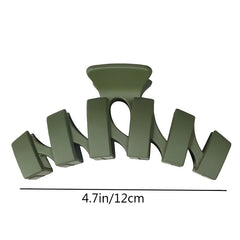 Matte Hair Claw Clips for Thick Hair - Strong Hold Banana Hair Claw