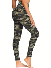 Leopard Print Yoga Workout Pants Women's Leggings