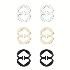 12pcs Invisible Bra Strap Clips Non-slip Buckles for Braless Look