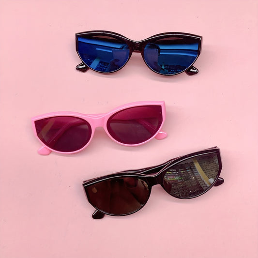 Vintage Cat's Eye Frame Sunglasses for Girls