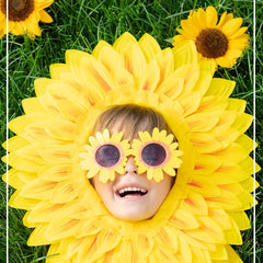 Hawaiian Flower Sunglasses Funny Party Glasses Novelty Fancy Summer Favors