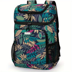 Large Capacity Insulated Cooler Backpack Leak Proof Portable Food Storage Bag