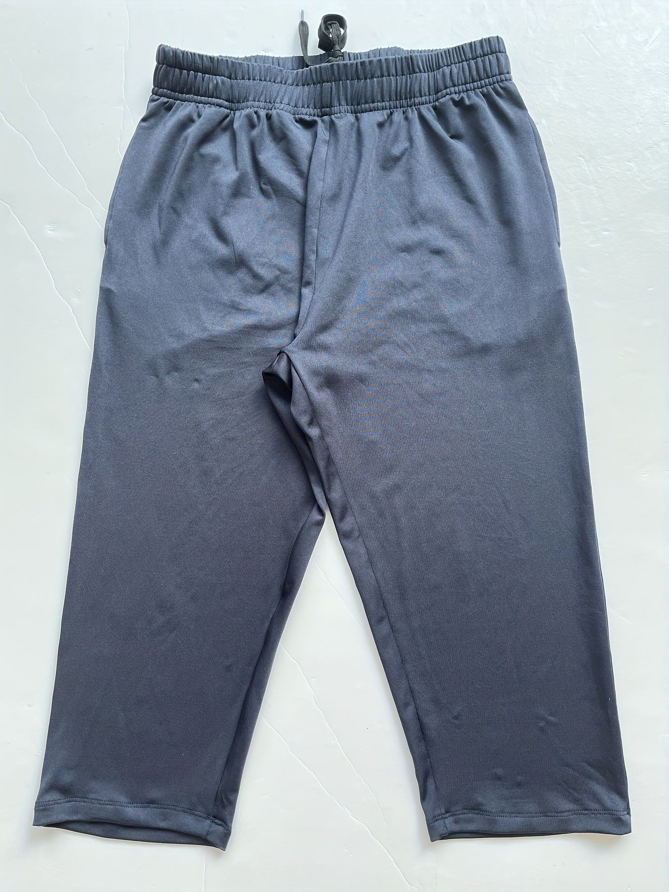 Grey Sports Cropped Pants Boys Size Kids Thin Summer