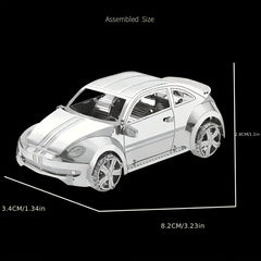 Beetle Car 3D Metal Puzzle DIY Assembly Model