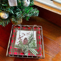 Modern Napkin Holder Metal Paper Napkin Organizer For Kitchen