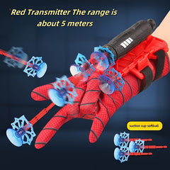 Spider Gloves & Web Launcher Hero Movie Set Gift