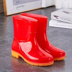 Women's Candy Series Waterproof Rain Boots
