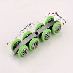 Stainless Steel Sliding Door Mute Pulley Shower Hardware