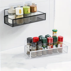 Kitchen Wall Hanging Rack for Spices Storage - Space Saving