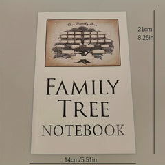 Family Tree Notebook Personal Family History Record
