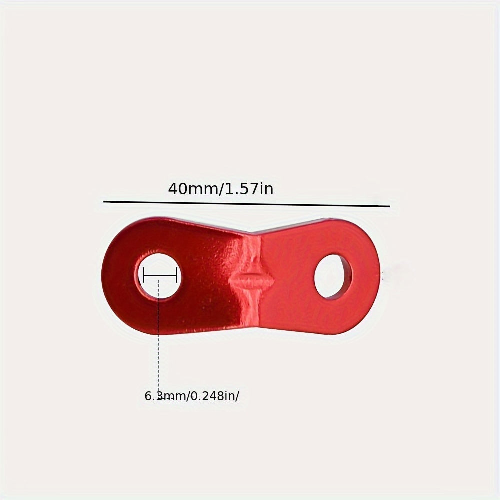 4pcs Tent Wind Rope Fixing Buckles Aluminum Alloy Rope Adjuster