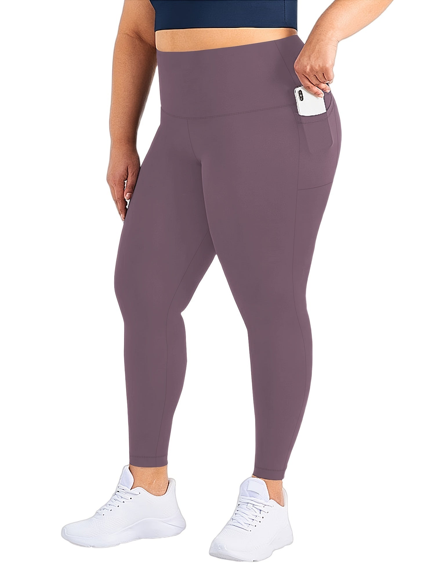  High Rise Skinny Leggings with Pockets