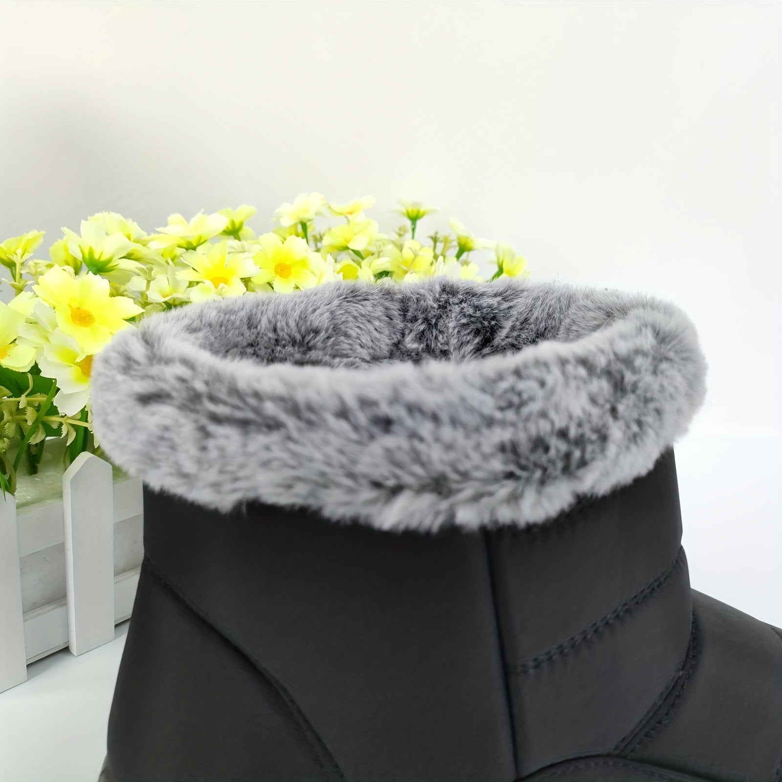 Women's Soft Non-slip Snow Boots Comfortable Medium Tube Shoes