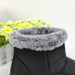 Women's Soft Non-slip Snow Boots Comfortable Medium Tube Shoes