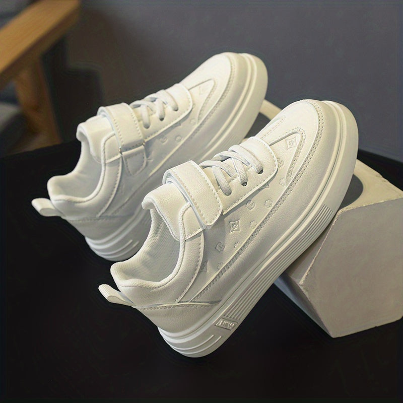 Kids Lightweight Flat Skate Shoes Anti-skid Soft Sole Sneakers