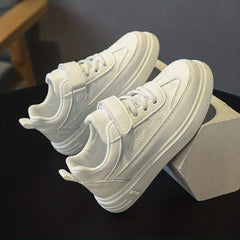 Kids Lightweight Flat Skate Shoes Anti-skid Soft Sole Sneakers