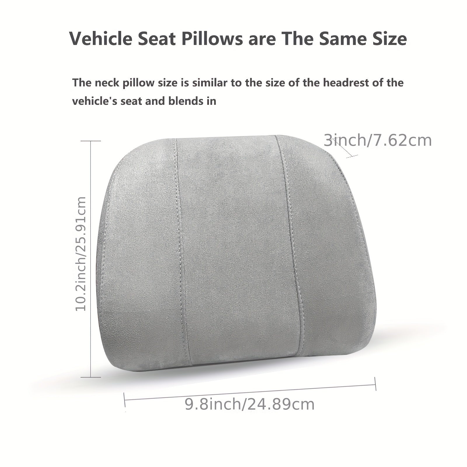 Forbell Memory Foam Car Neck Pillow - Relieves Driving Fatigue