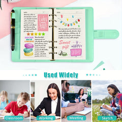 A6 Refills Lined Paper 45 Sheets 90 Pages For 6 Ring Binders