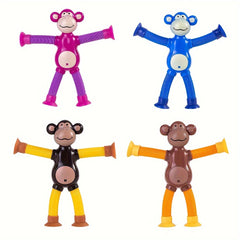 DIY Telescopic Animal Toys 4 Packs - Fun Decompression Toys for Kids