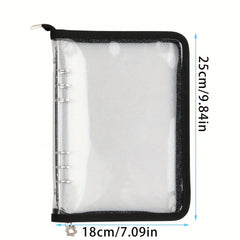 A5 Loose Leaf Binder w/ Zipper & Outer Shell
