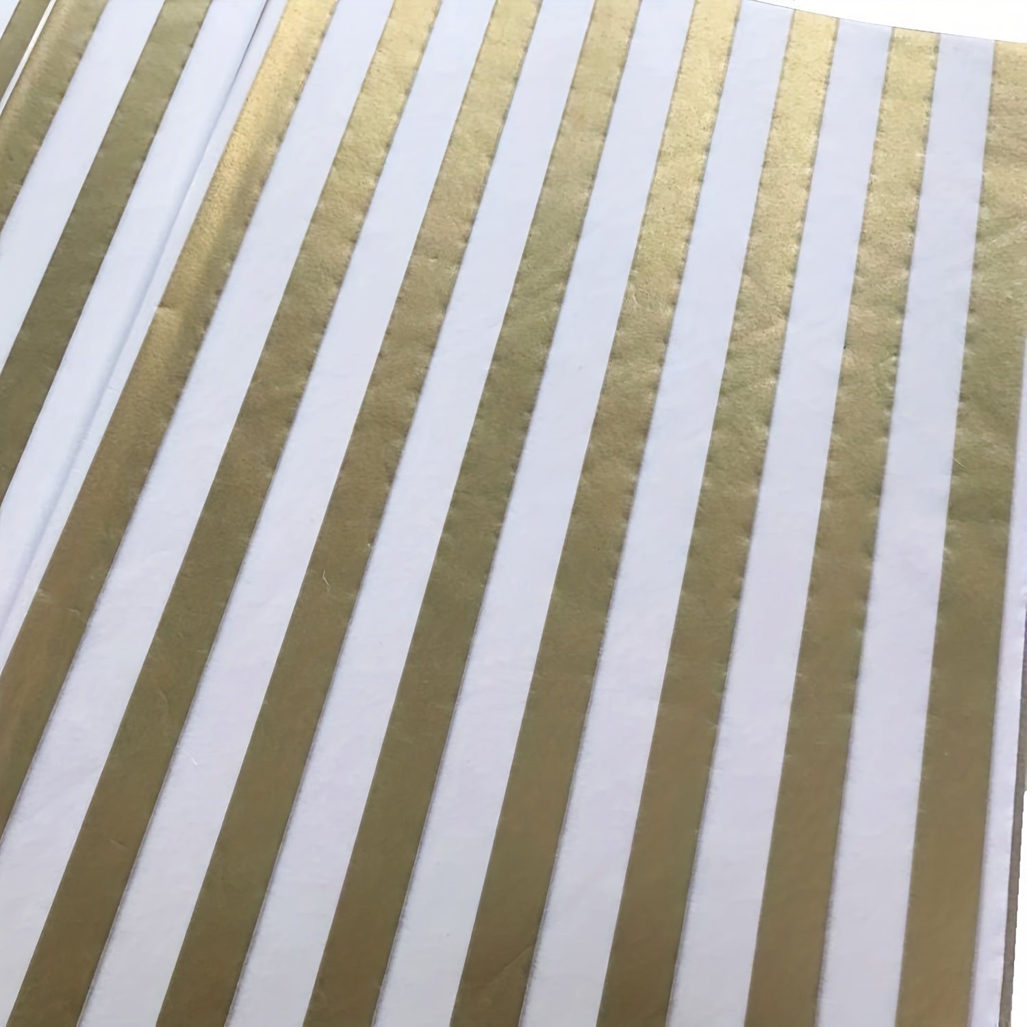 Gold Stripes Tissue Paper 30 Sheets 70x50cm for Gift Wrapping and Packaging