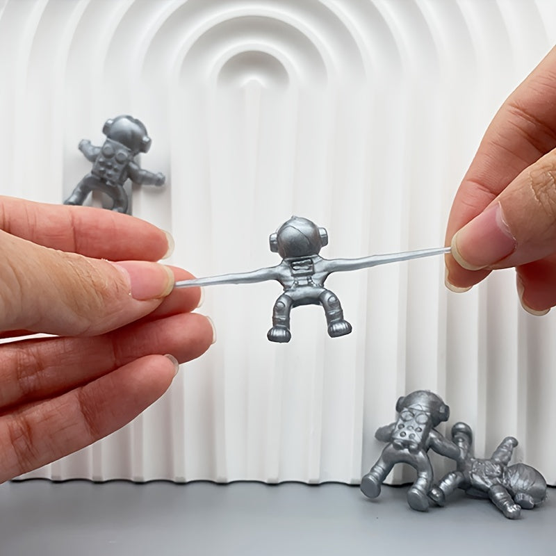 12pcs Wall Climbing Space Man Toy - Sticky & Creative - Party Favor