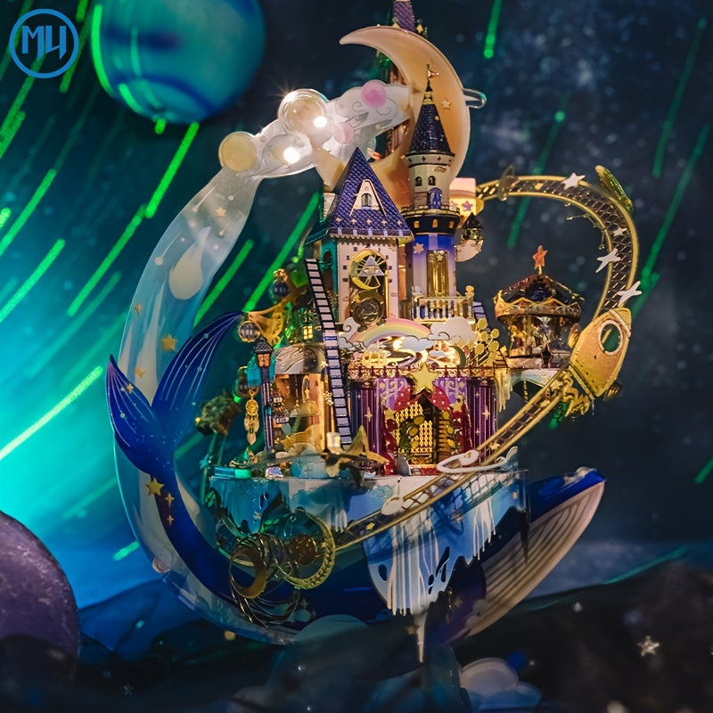 MU Star Playground 3D Metal Puzzle DIY Handcrafted Garden Model Kit
