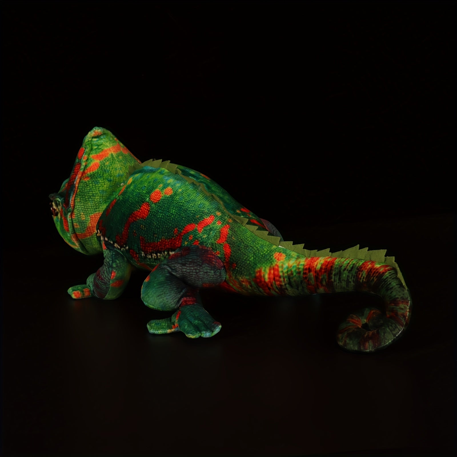Chameleon Plush Toy Soft & Cuddly Stuffed Animal Fun Mood Change