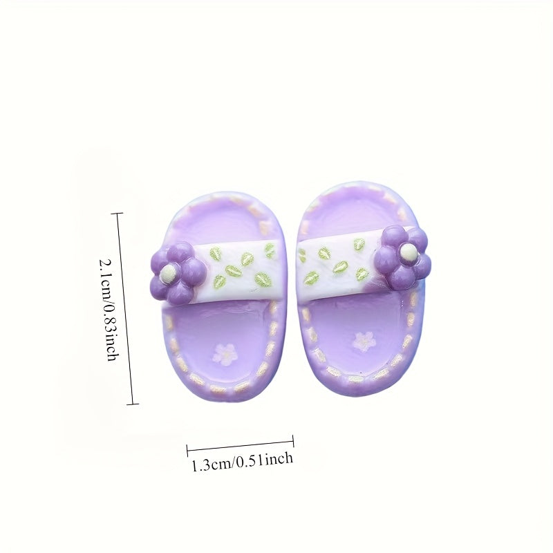 Mini Simulation Slippers DIY Accessories