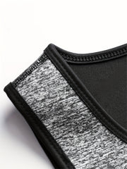 Men's Compression Sauna Vest with Waist Belts & Back Support