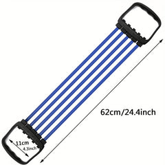 Adjustable 5 Band Chest Expander Full Body Workout Set for Strength Flexibility