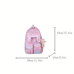 Spine Protection Schoolbag Boys Girls Backpack Large Capacity