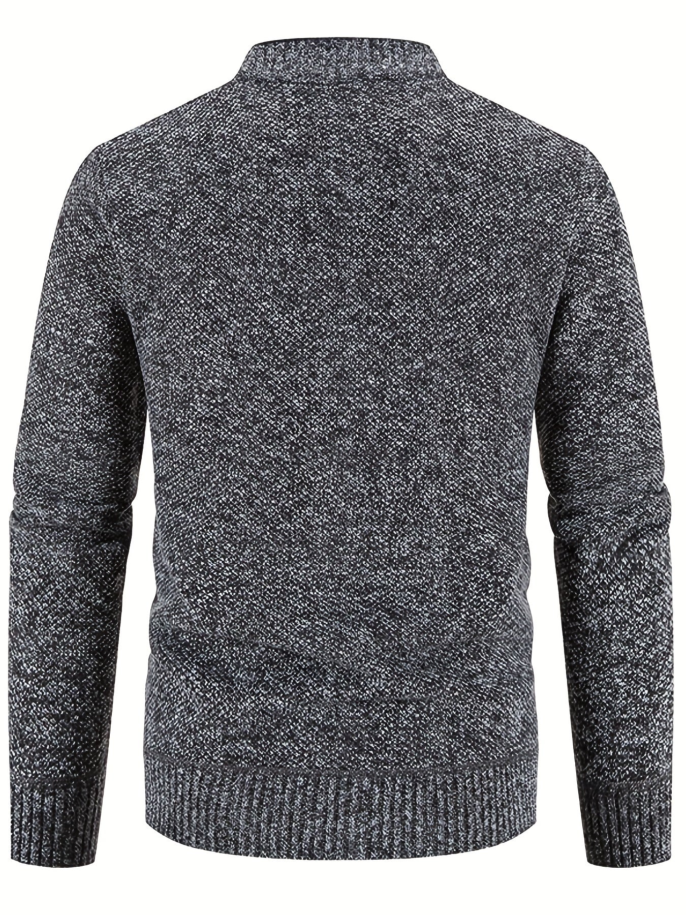 Knitted Warm Thick Cardigan Men's Casual Jacket Coat For Fall Winter