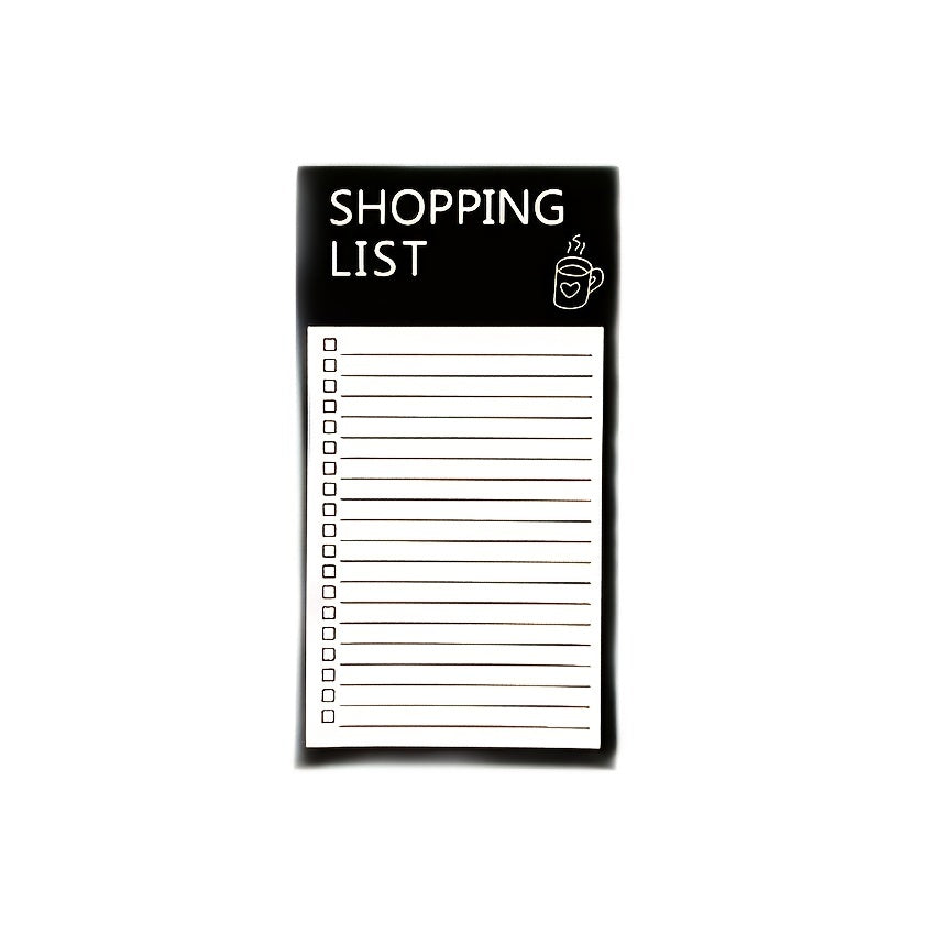Grocery List Pads Funny Memo Notepad Magnet Refrigerator Notepad With Pen Holder
